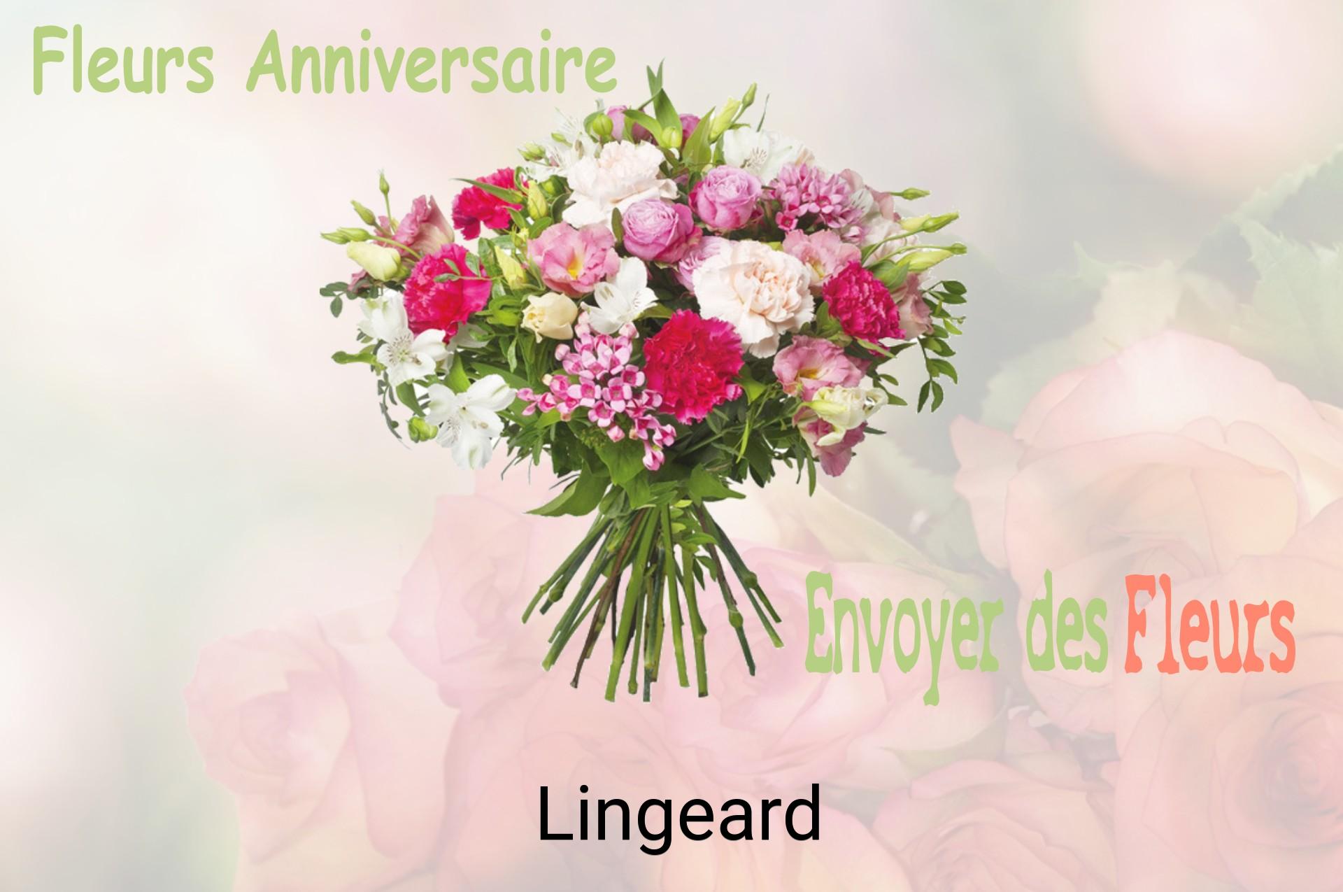 Bouquet de fleurs d’anniversaire livré à Lingeard