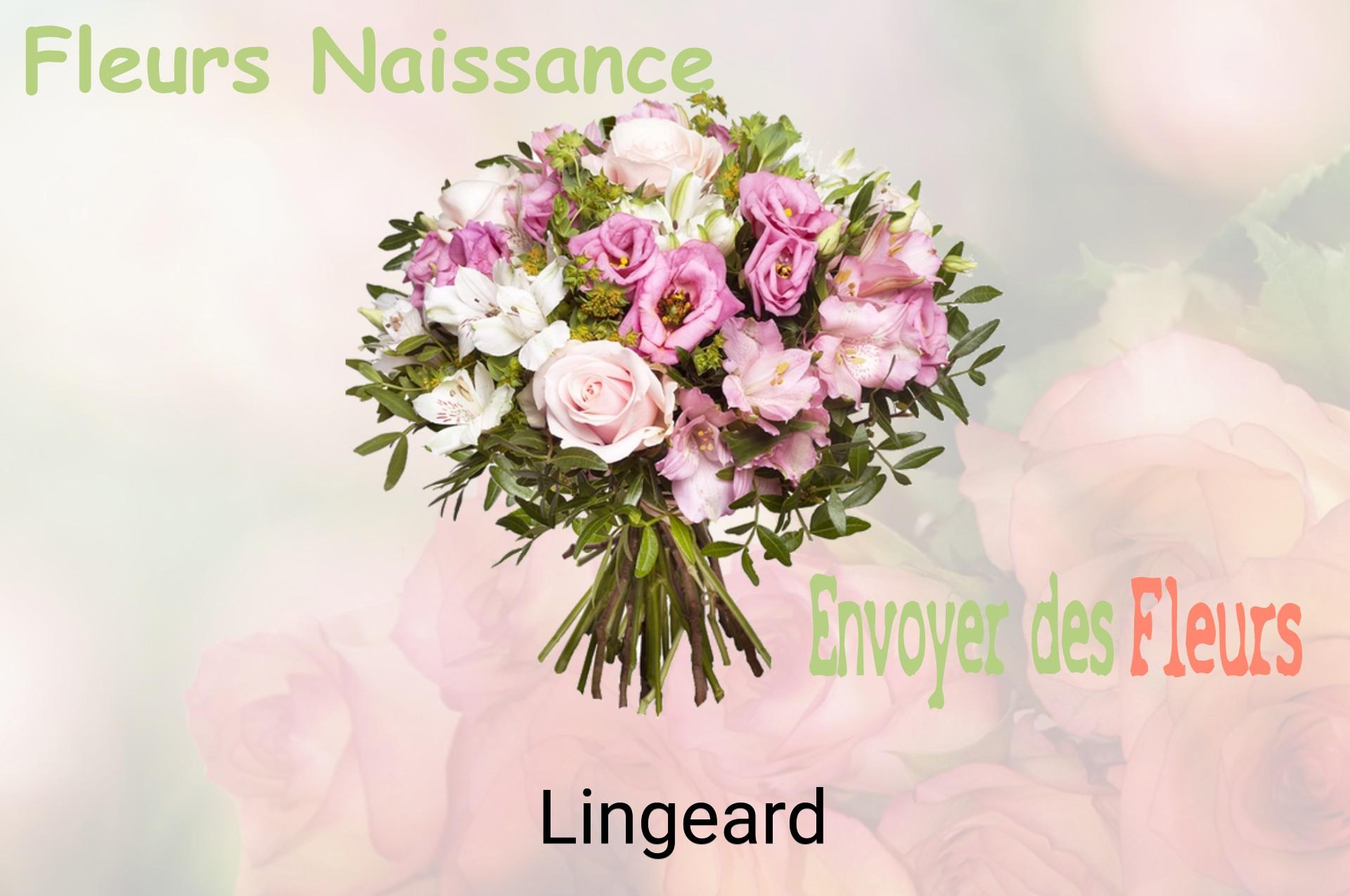 Bouquet de fleurs de naissance livré à Lingeard