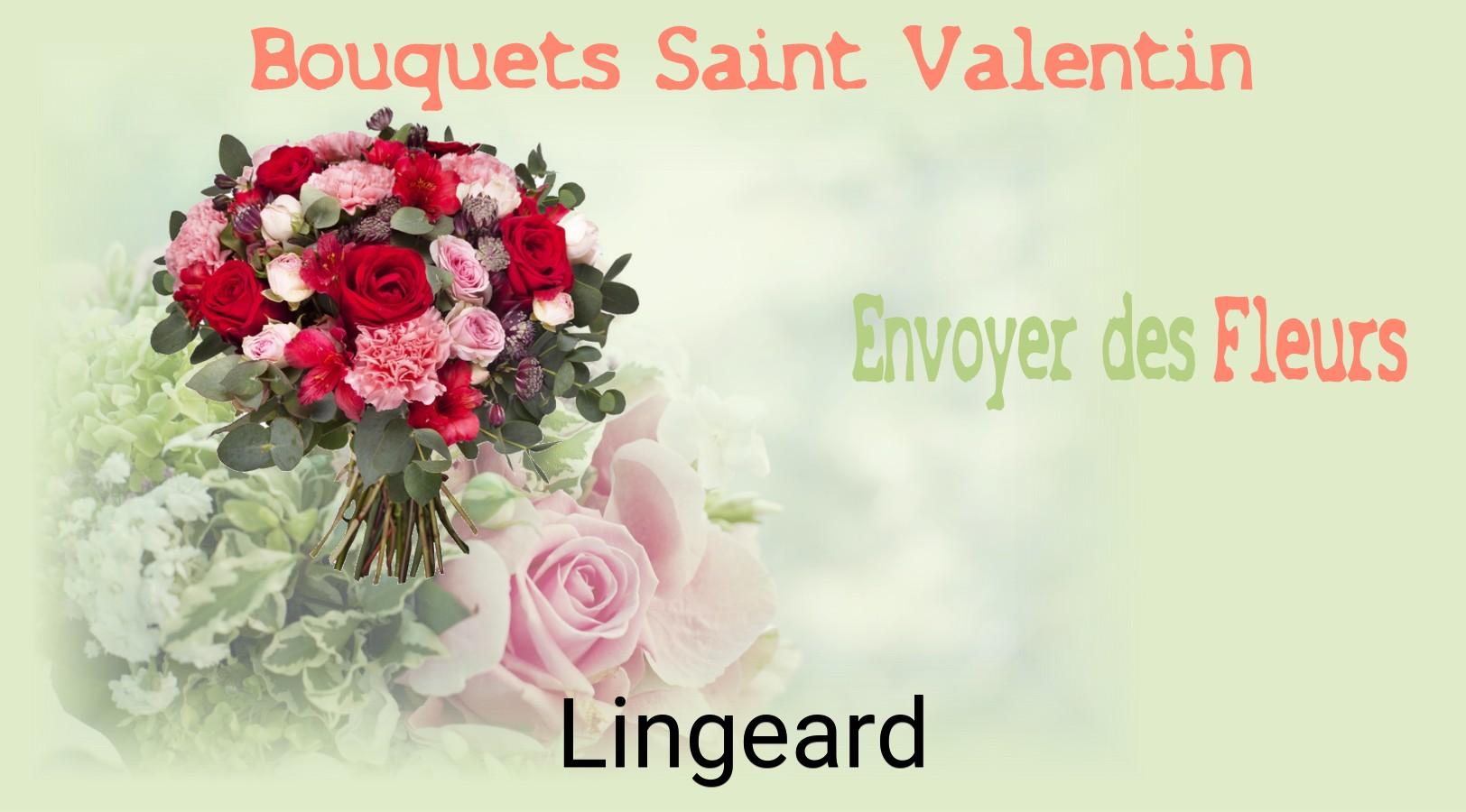 Roses de Saint-Valentin livrées à Lingeard